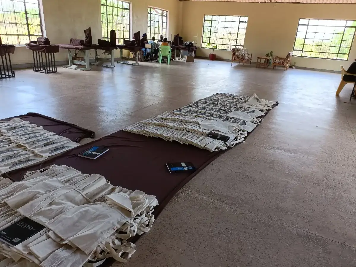 Responsible garment output at the Labl facility in Sagalla